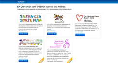 Desktop Screenshot of cursum21.com